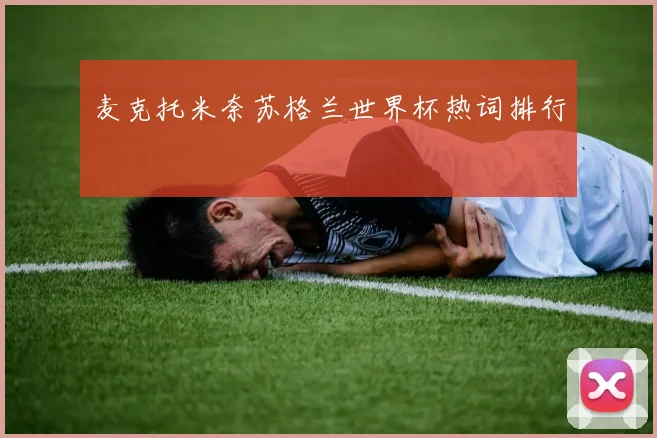 麦克托米奈苏格兰世界杯热词排行